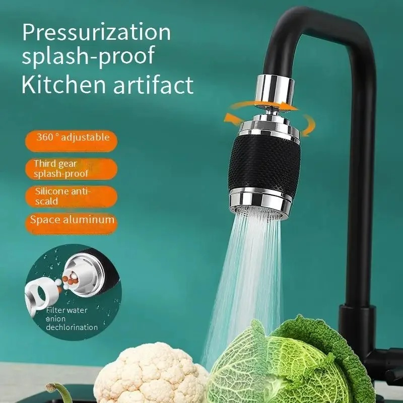 Silicone Tap Washer - The Kitchen Faucet Universal Extender Filter