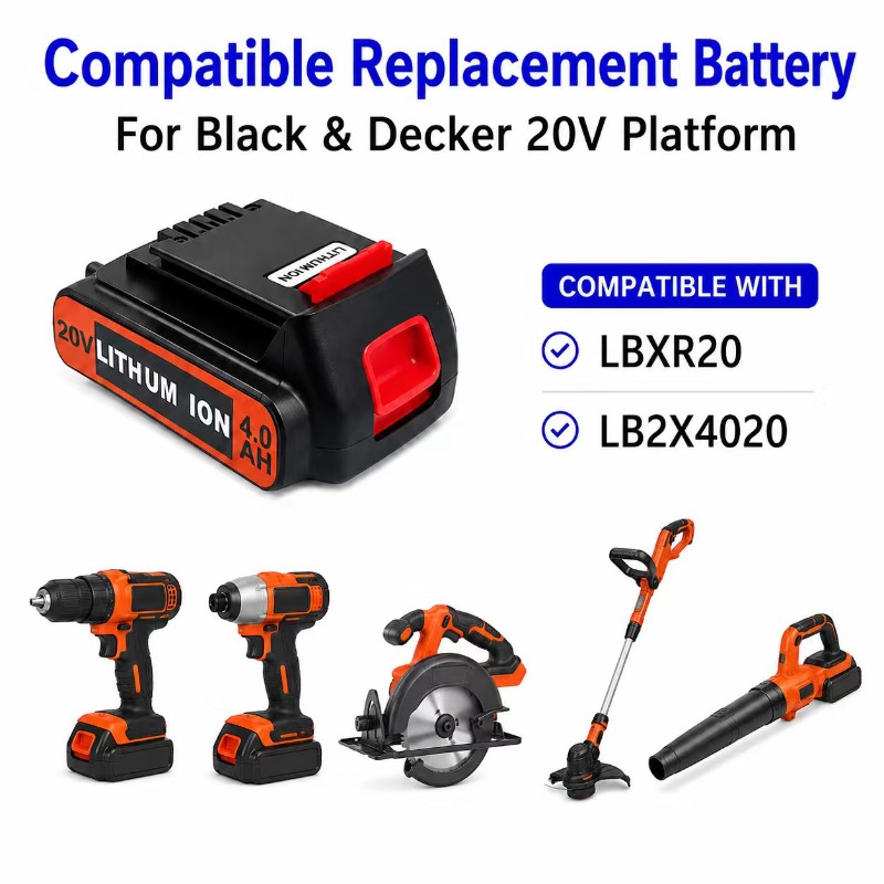 for 3/4/6/8Ah Long Runtime BL2 - Black+Decker Tool Cordless review and price