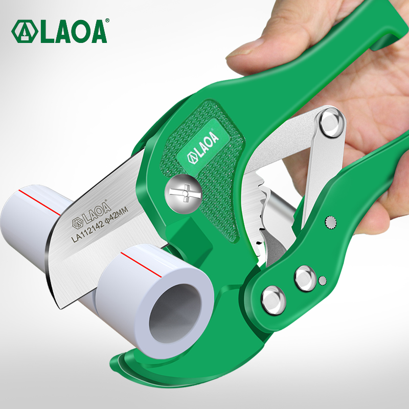 LAOA 42MM PVC Pipe Cutter Alum - Pipe Cutter Ratchet review and price